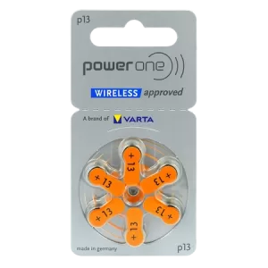 Pack 6 Baterías Para Audífonos p13