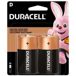 Pack 2 Pilas D Duracell