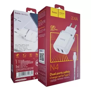 Cargador De Pared Con Cable Tipo C
